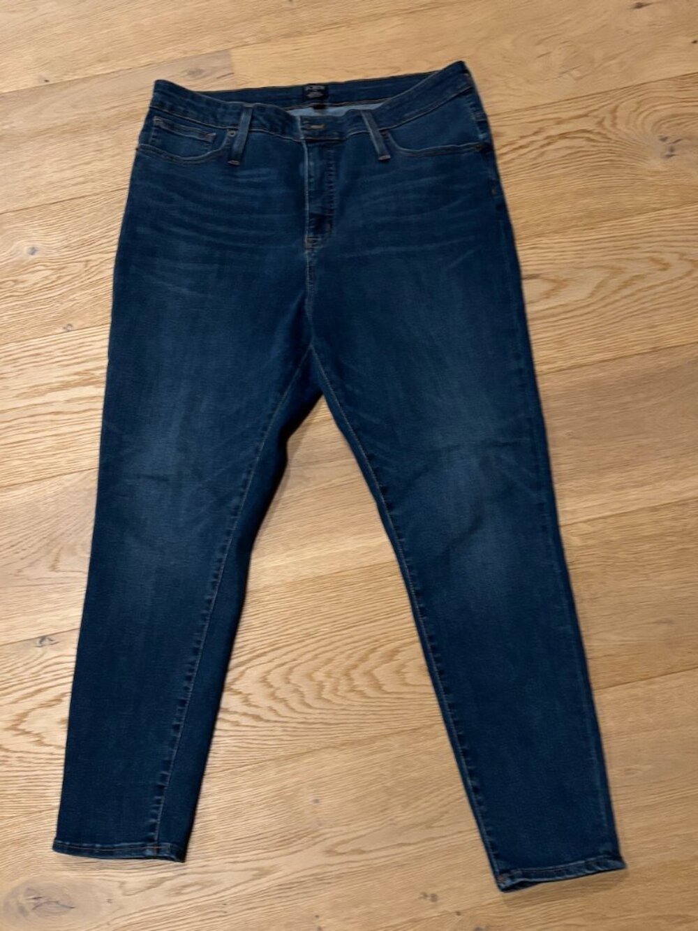 JCREW WOMEN'S JEANS CURVY HI-RISE SKINNY SIZE 33